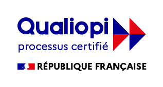 Logo Qualiopi. La certification a été délivrée au titre de la catégorie d'action suivante : Action de Formation